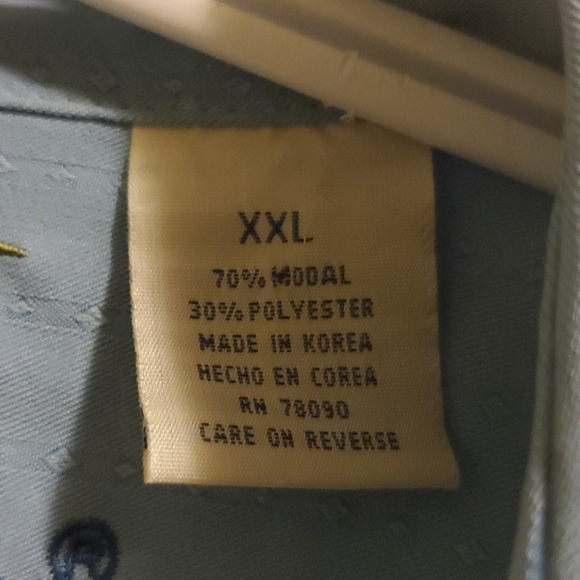 Mens bamboo cay shirt size XXL - Picture 3 of 4